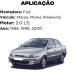 Válvula Termostática Completa 88°c Marea 2.0 1998 a 2000 Mte