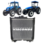 Radiador Agro Visconde New Holland TL 70 75 80 100 180 1997 A 2011