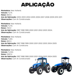Radiador Agro Visconde New Holland TL 70 75 80 100 180 1997 A 2011