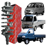 Eixo Virabrequim Effa Towner Hafei Chana 1.0 8v F10a 2007 a 2020 Isapa