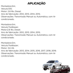 Radiador Notus Gm S10 Trail Blazer 2.4 2012 a 2015 Automatico