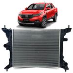 Radiador Eurus Fiat Strada 1.3 2020 2021 2022 2023 Manual