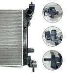 Radiador Eurus Fiat Strada 1.3 2020 2021 2022 2023 Manual