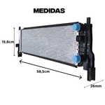 Radiador Behr Vw Up 1.0 Tsi 2018 2019 2020 2021 Inferior