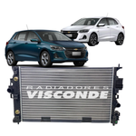 Radiador Visconde Gm Onix Turbo 2020 a 2024 Automatico