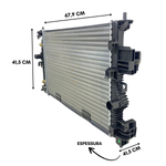 Radiador Visconde Gm Onix Turbo 2020 a 2024 Automatico