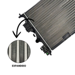 Radiador Visconde Gm Onix Turbo 2020 a 2024 Automatico