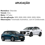 Radiador Visconde Gm Onix Turbo 2020 a 2024 Automatico