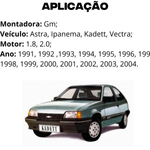 Combo Temperatura Válvula Termostática Astra Kadett Ipanema Vectra 1991 a 2004 Mte