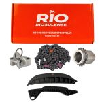 Kit Corrente Comando Valvula Renault Sandero Logan 1.0 12v 3cc Dohc 2017 2018