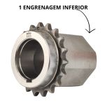 Kit Corrente Comando Valvula Renault Sandero Logan 1.0 12v 3cc Dohc 2017 2018