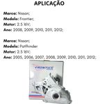 Bomba Oleo Nissan Frontier Sel Patfhinder 2.5 16v 2008 2009 2010 2011 2012
