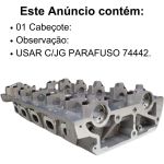 Cabeçote Renault Master 2.5 16V DOHC G9U 2005 2007 2010 201