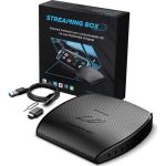 Streaming Box Light 3gb Ram 32gb Storage 128g Sd Ultima Versão Faaftech Car Play e Android Auto sem fio