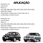 Radiador Notus Vw Gol Parati 1.0 1997 a 2008 Motor Automático Sem Ar