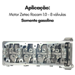 Cabeçote Zetec Rocam Gasolina Fiesta Ka 1.0 8v 1999 a 2006 Frontier