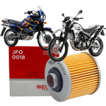 Filtro De Óleo Refil Xtz 750 Xt 660 Ténéré 1990 a 2018 Wega