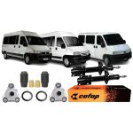 Kit Completo Par Amortecedor Coxim Rolamento Batente Coifa Dianteiro Esquerdo Direito Jumper Ducato Boxer