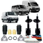 PAR AMORTECEDOR DIANTEIRO PERFECT + KIT DUCATO JUMPER BOXER (KITVANPERFC)