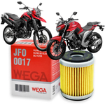 Filtro De Óleo Crypton 115 Fazer Lander Ténéré Xtz Ys 250 2006 a 2025 Wega