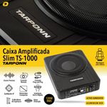 Caixa Amplificada Tarponn Slim Ts-1000 8 Polegadas 120w Rms