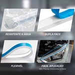 Fita Drl Seta Tarponn Dual Color 60cm 12v Efeito Ghost