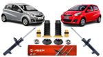Par Completo Amortecedor Dianteiro Jac J2 2011 A 2016