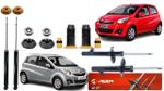 Kit Completo Amortecedor Dianteiro Traseiro Jac J2 2011 2013 2015 2016