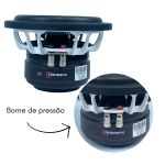 Alto Falante Subwoofer Taramps 8 Polegadas T 1200 600w Rms 2+2 Ohms Branco