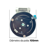 Compressor Valeo Gm Blazer S10 2.4 2.5 2.8 1996 a 2012