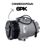 Compressor Valeo Vw Gol Parati 1.6 1.8 2.0 2002 a 2004 Manual e Automatico