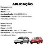 Compressor Valeo Vw Gol Parati 1.6 1.8 2.0 2002 a 2004 Manual e Automatico