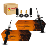 Par Amortecedor Dianteiro + Kit Fit 2003 a 2008 Cofap Turbogás