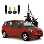 Par Amortecedor Dianteiro + Kit Fit 2003 a 2008 Cofap Turbogás