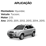 Compressor Valeo Hyundai Tucson 2.0 2010 a 2015 Flex