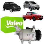 Compressor Valeo Fiat Palio Doblo Idea Linea Bravo Strada 1.8 1.6 2009 a 2015