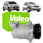 Compressor Valeo Citroën C3 Aircross Peugeot 206 207 Hoggar Partner 1.4 1.6 2004 a 2016