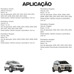 Compressor Valeo Citroën C3 Aircross Peugeot 206 207 Hoggar Partner 1.4 1.6 2004 a 2016