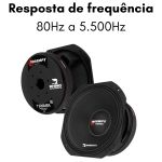 Alto Falante Médio Grave Taramps 7driver T900mbs 450w 6 Ohms 10 Polegadas