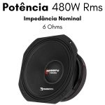 Alto Falante Médio Grave Taramps 7driver T900mbs 450w 6 Ohms 10 Polegadas