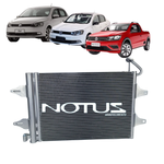 Condensador Notus Vw Gol Saveiro Voyage Fox Polo G5 G6 2008 a 2018