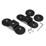 Par Suportes Magnetico Tarponn Duplo 66mm Para Barra e Farois S-10