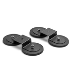 Par Suportes Magnetico Duplo 88mm Para Barra e Farois S-11