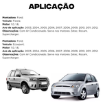 Eletroventilador Eurus Ford Fiesta Ecosport Com ar 2003 a 2012