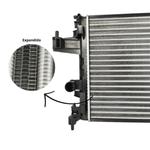 Radiador Magneti Marelli Agile Montana 1.4 1.8 2011 2013 2015 2017 2019