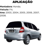 PAR AMORTECEDOR DIANTEIRO HONDA FIT 2003 A 2008 COFAP (KIT399)