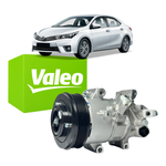 Compressor Valeo Corolla 1.8 2.0 2015 Automatico e Manual
