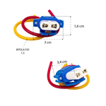 Kit 10 Soquete de Cerâmica Tarponn 2028 Para Lampada HB4 9006
