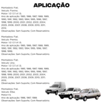 Radiador Behr Fiat Elba Uno Premio 1996 a 2000 Com ar