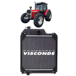 Radiador Agro Visconde Massey Ferguson 292 297 299 1986 a 2000
